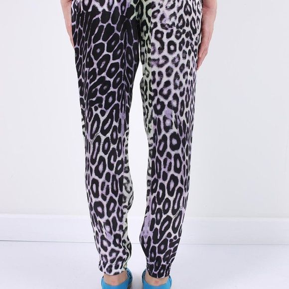 just cavalli silk leopard print pants - Picture 5 of 6